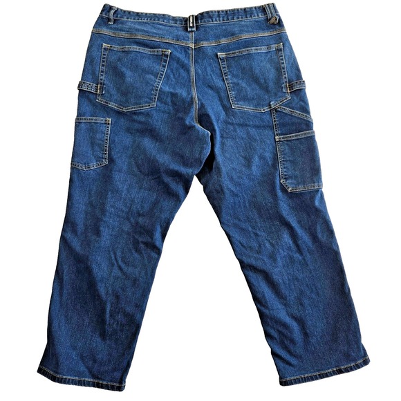 CAT Caterpillar Cargo Mens Size 40x32 (29)  Utility Stretch‎ Jeans Carpenter - Picture 8 of 9
